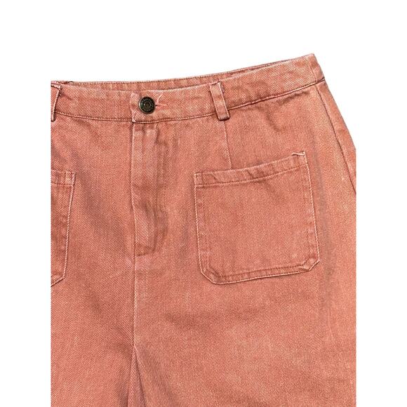 Sadie & Sage Patch Pocket Pleated‎ Front Mini Skirt Small - Picture 5 of 9